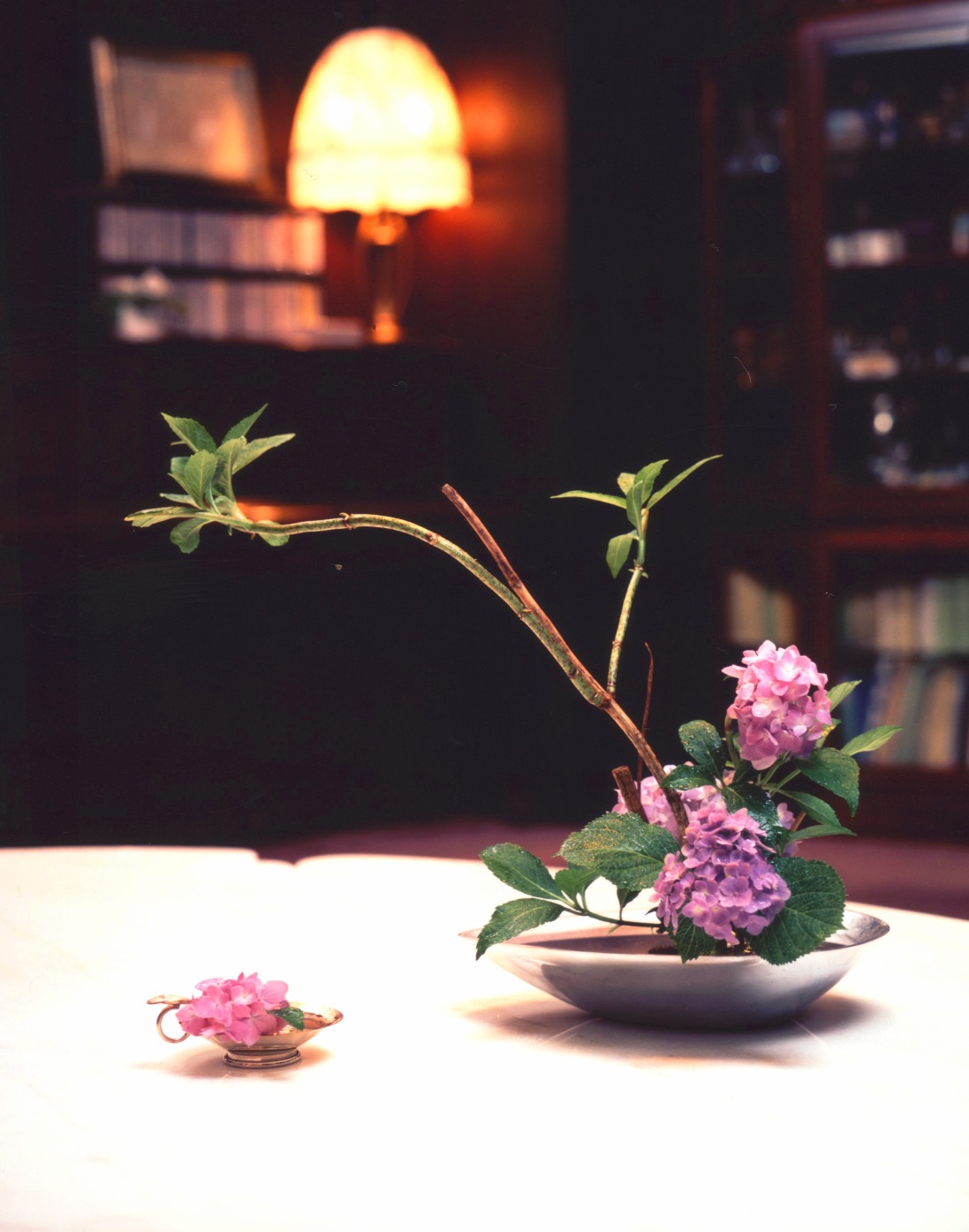 紫陽花の水墨花